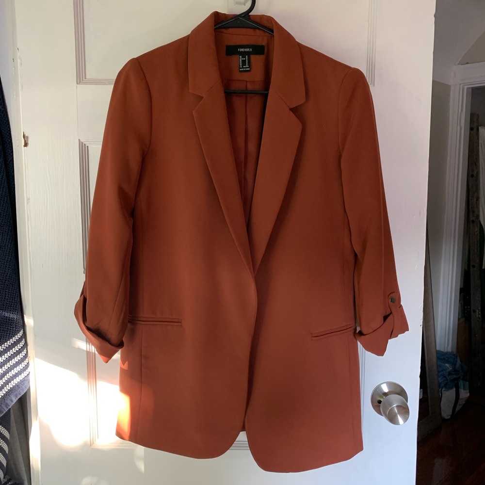 Burnt Orange Blazer